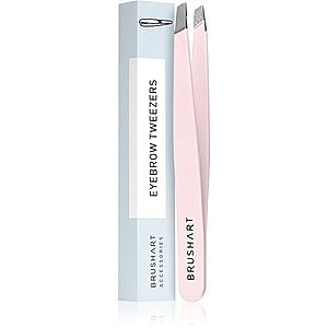 BrushArt Accessories Eyebrow tweezers pinzeta Pink vyobraziť