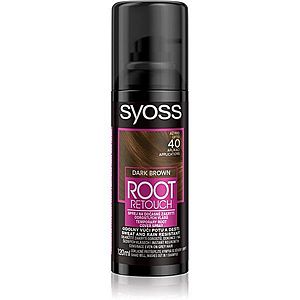 Syoss Root Retoucher tónovacia farba na odrasty v spreji odtieň Dark Brown 120 ml vyobraziť