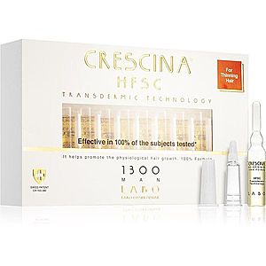 Crescina Transdermic 1300 Re-Growth starostlivosť pre podporu rastu vlasov pre mužov 20x3, 5 ml vyobraziť