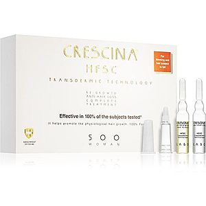 Crescina Transdermic 500 Re-Growth and Anti-Hair Loss starostlivosť pre podporu rastu a proti vypadávaniu vlasov pre ženy 20x3, 5 ml vyobraziť