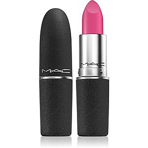MAC Cosmetics Powder Kiss Lipstick matný rúž odtieň Velvet Punch 3 g vyobraziť