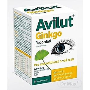 AVILUT® Ginkgo Recordati cps. 90 vyobraziť