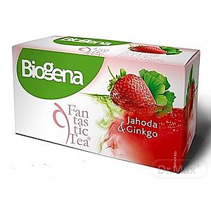 Biogena Fantastic Tea Jahoda & Ginkgo vyobraziť