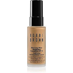 Bobbi Brown Mini Skin Long-Wear Weightless Foundation dlhotrvajúci make-up SPF 15 odtieň Warm Natural 13 ml vyobraziť
