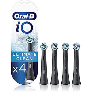 Oral B iO Ultimate Clean náhradné hlavice na zubnú kefku Black 4 ks vyobraziť