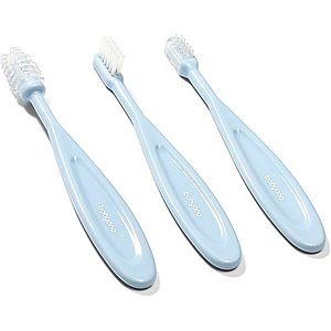 BabyOno Toothbrush zubná kefka pre deti Blue 3 ks vyobraziť