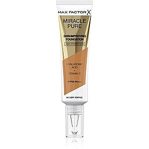 Max Factor Miracle Pure Skin dlhotrvajúci make-up SPF 30 odtieň 84 Soft Toffee 30 ml vyobraziť
