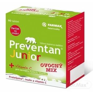 FARMAX Preventan Junior + vitamín C vyobraziť