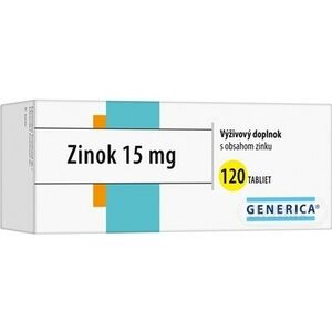 Generica Zinok 15 mg vyobraziť