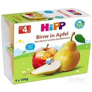 HiPP BIO 100% OVOCIE Jablká s hruškami vyobraziť
