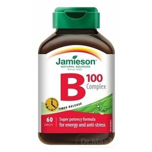 JAMIESON B-KOMPLEX 100 mg S POSTUPNÝM UVOĽŇOVANÍM vyobraziť