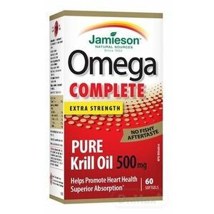 Jamieson Omega COMPLETE Super Krill 500 mg vyobraziť