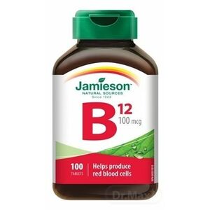 JAMIESON VITAMÍN B12 METYLKOBALAMÍN 100 µg vyobraziť