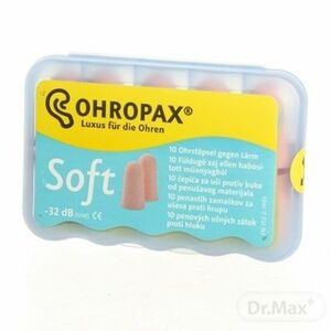 Ohropax Soft ušné vložky vyobraziť