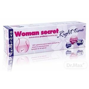 Woman secret RIGHT TIME - ovulačný test vyobraziť