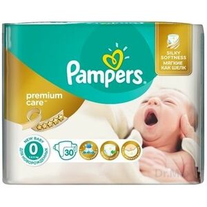 Pampers Premium Care 0 newborn 30ks (<2.5kg) vyobraziť