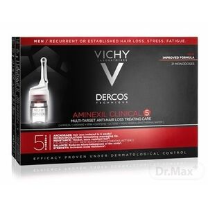 VICHY Dercos Aminexil Clinical 5 Multiúčelová kúra proti vypadávaniu vlasov pre mužov 21 x 6 ml vyobraziť