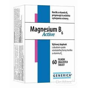 GENERICA Magnesium B6 Active vyobraziť