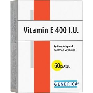 GENERICA Vitamin E 400 I.U. vyobraziť