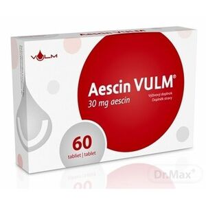 Aescin Vulm 30 mg vyobraziť