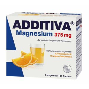 Additiva Magnezium 375 mg, nápoj pomaranč vyobraziť