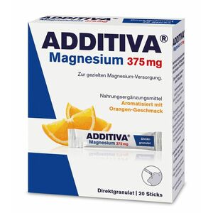 Additiva Magnezium 375 mg, Direct pomaranč vyobraziť