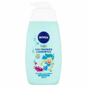 NIVEA Kids Detský Sprchovací gél 2v1 BOY 500ml vyobraziť