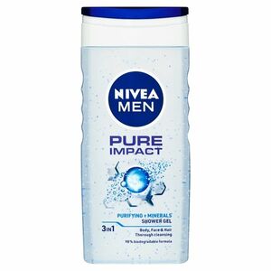 NIVEA Men Sprchovací gél Pure Impact vyobraziť