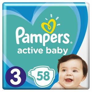 Pampers active baby 3 (6-10kg) vyobraziť