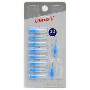 UBrush! - medzizubná kefka - 0, 5 mm modrá vyobraziť