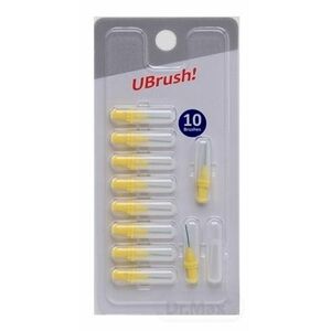 UBrush! - medzizubná kefka - 0, 6 mm žltá vyobraziť