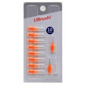 UBrush! - medzizubná kefka - 0, 8 mm oranžová vyobraziť