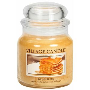 Village Candle Vonná sviečka v skle - Maple Butter - Javorový sirup, stredná vyobraziť