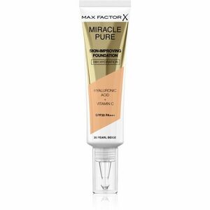 Max Factor Miracle Pure Skin dlhotrvajúci make-up SPF 30 odtieň 35 Pearl Beige 30 ml vyobraziť