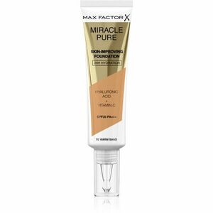 Max Factor Miracle Pure Skin dlhotrvajúci make-up SPF 30 odtieň 70 Warm Sand 30 ml vyobraziť