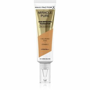 Max Factor Miracle Pure Skin dlhotrvajúci make-up SPF 30 odtieň 76 Warm Golden 30 ml vyobraziť