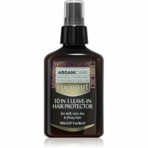 Arganicare Coconut 10 in 1 Leave-In Hair Protector posilňujúca bezoplachová starostlivosť pre suché vlasy 150 ml vyobraziť