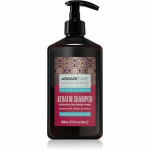 Arganicare Keratin regeneračný šampón 400 ml vyobraziť