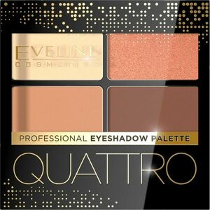 Eveline Cosmetics Quattro paletka očných tieňov odtieň 01 3, 2 g vyobraziť