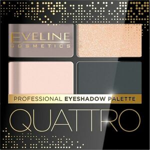 Eveline Cosmetics Quattro paletka očných tieňov odtieň 02 3, 2 g vyobraziť
