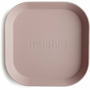 Mushie Square Dinnerware Plates tanier Blush 2 ks vyobraziť