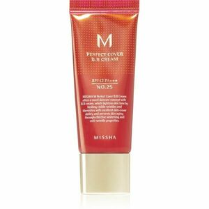 Missha M Perfect Cover BB krém s veľmi vysokou UV ochranou malé balenie odtieň No. 25 Warm Beige SPF 42/PA+++ 20 ml vyobraziť