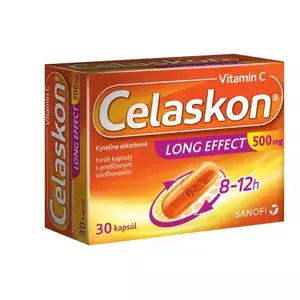 Celaskon Long Effect Vitamin C cps.pld.30 x 500mg vyobraziť