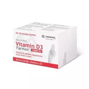 FARMAX Vitamín D3 1000 IU cps 60+30 vyobraziť