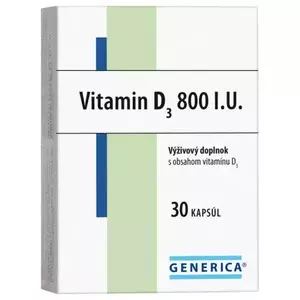 Generica Vitamin D3 800 I.U. 30 cps vyobraziť