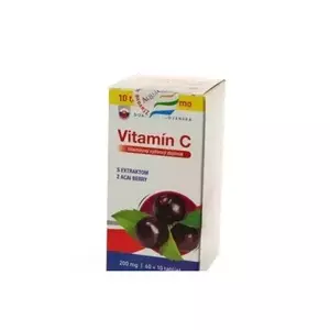 Dobré zo Slovenska Vitamín C 200 mg príchuť ACAI tbl 60+10 zadarmo vyobraziť