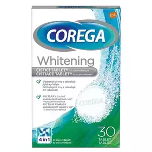 Corega Whitening tabs 30 ks vyobraziť
