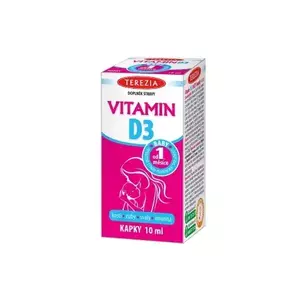 Terezia Vitamín D3 Baby kvapky 10 ml vyobraziť