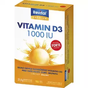 Revital Vitamin D3 Forte 1000 IU tbl.90 vyobraziť