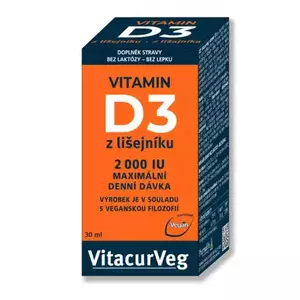 Pharmalife Vitamín D3 z lišajníka 2000 IU kvapky 30 ml vyobraziť